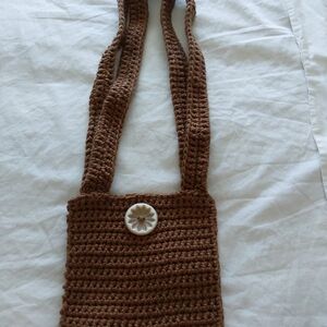Crochet purse